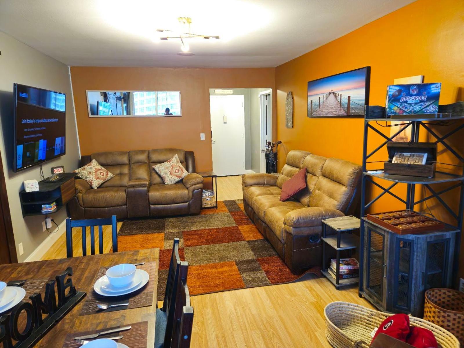 Perfect Dtwn 2 Bed With Cali King Bed And Gym Aparthotel